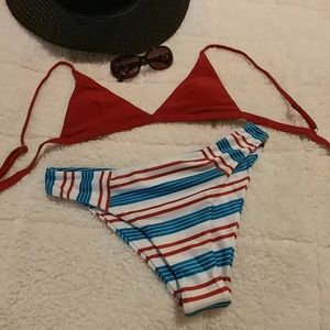 2pc bathing suit size large NWOT